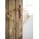 ♥ Couronne de l'avent décorative métal doré 35 cm - Décoration de Fête Godsavetheking
