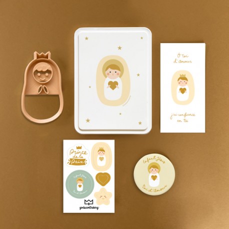 Box cadeaux Divin Enfant - Box cadeau Noël religieux Godsavetheking
