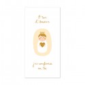 Signet Divin Enfant - 6 x 12 cm