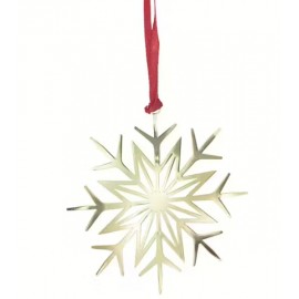♥ Etoile de Noël dorée à suspendre