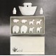 Petite Arche de Noé en porcelaine avec 10 personnages - Nouveautés Godsavetheking