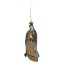♥ Décoration murale Vierge priante beige à suspendre - 16 cm