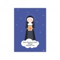 Carte Sainte Marguerite Marie Alacoque, messagère du Coeur de Jésus