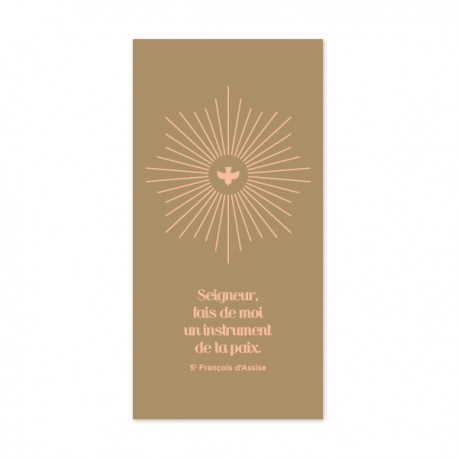 Signet religieux Ostensoir et Esprit-Saint - Signets religieux papeterie religieuse Godsavetheking