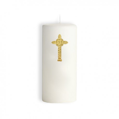 ♥ Clou décoratif laiton doré Croix ostensoir