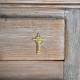 ♥ Clou décoratif laiton doré Croix ostensoir