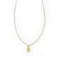 ♥ Collier chaîne boule et médaille miraculeuse en Or 14 carats