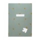Carnet Esprit Saint – Bleu gris & rameau d’olivier doré – 14,8 x 21 cm, 80 pages - Carnets et bloc notes papeterie religieuse...