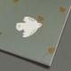 Carnet Esprit Saint – Bleu gris & rameau d’olivier doré – 14,8 x 21 cm, 80 pages - Carnets et bloc notes papeterie religieuse...