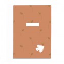 Carnet Esprit Saint – terracotta & rameau d’olivier doré – 14,8 x 21 cm, 80 pages