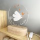 Veilleuse Esprit Saint LED "Viens Esprit de lumière" – Plexiglass & bois USB - Nouveautés Godsavetheking