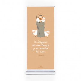 Kakémono - Le bon berger - Kakémono - Roll-up objets religieux God save the king