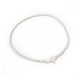 Bracelet croix et perles en argent 925 - Bracelets religieux femme Godsavetheking