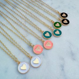 ♥ Collier pendentif cœur