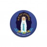 Magnet Notre Dame de Lourdes, priez pour nous - 56mm - Magnets objets religieux God save the king