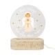 Lampe veilleuse Esprit Saint LED "Viens Esprit de lumière" – Plexiglass & bois - Nouveautés Godsavetheking