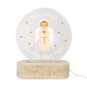 Lampe Veilleuse Ange Gardien LED – "Bon ange, veille sur moi"
