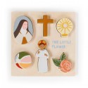 ♥ Puzzle en bois - Sainte Thérèse de Lisieux