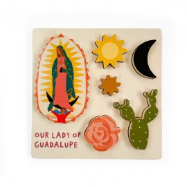 ♥ Puzzle en bois - Notre Dame de Guadalupe
