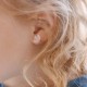 Boucles d’oreilles autocollantes mariales – 28 paires