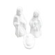 ♥ Crèche de Noël en Céramique – Joseph, Marie & Jésus