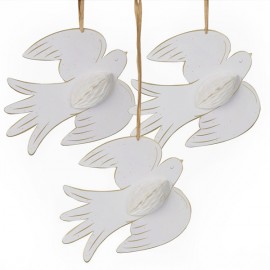 ♥ Décorations suspendues Esprit-Saint - Lot de 3