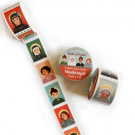 ♥ Masking tape Femmes Saintes – Style Timbre