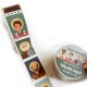 ♥ Masking tape Hommes Saints – Style Timbre