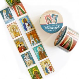 ♥ Masking tape Apparitions mariales – Style Timbre