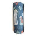 ♥ Lange d’emmaillotage Notre-Dame de Lourdes et Sainte Bernadette – 120 x 120 cm