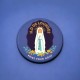 Magnet Notre Dame de Lourdes, priez pour nous - 56mm - Magnets objets religieux God save the king
