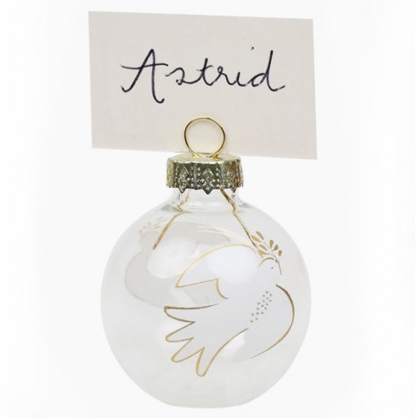 ♥ Porte-noms de table avec Esprit-Saint - Lot de 6