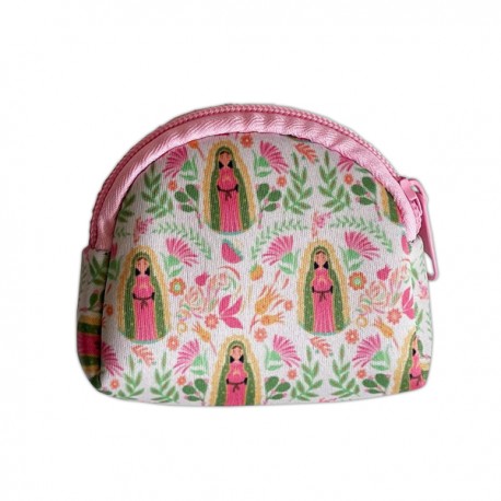 ♥ Pochette à chapelet Notre-Dame de Guadalupe
