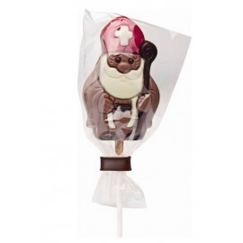♥ Sucette en chocolat Saint Nicolas