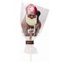 ♥ Sucette en chocolat Saint Nicolas