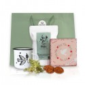 Coffret “Esprit de Paix” – Mug, Tisane Bio du Monastère & Biscuits au Chocolat