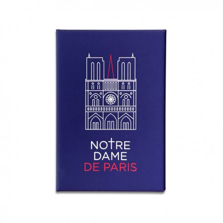Magnet Notre Dame de Paris - Flèche étincelante pour la Réouverture - Magnets objets religieux God save the king