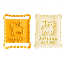 Emporte-pièce Joyeuses Pâques - Emporte-pièces objets religieux God save the king