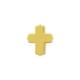 Pin's petite Croix doré - Pin's et écusson religieux Godsavetheking
