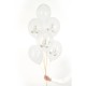 ♥ Ballons avec Colombe - 30 cm - lot de 6 - Décoration de Communion Godsavetheking