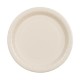 ♥ 6 Assiettes en carton beige - 23 cm - Décoration de Communion Godsavetheking