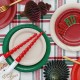 ♥ 6 Assiettes en carton beige - 23 cm - Décoration de Communion Godsavetheking
