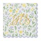 ♥ Serviettes 33 cm avec symboles IHS - Lot de 20 - Décoration de Communion Godsavetheking