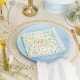 ♥ Serviettes 33 cm avec symboles IHS - Lot de 20 - Décoration de Communion Godsavetheking
