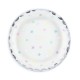♥ Assiettes étoiles colorées - 18 cm - Décoration de Communion Godsavetheking