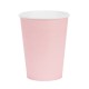 ♥ Gobelets en papier rose 250ml - Lot de 6 - Décoration de Fête Godsavetheking
