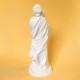 ♥ Statue de St Joseph et Jésus blanc avec des touches dorées - 30 cm - Statues objets religieux God save the king