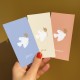 Lot de 3 signets Paix Joie et Amour avec l'Esprit Saint - Signets religieux papeterie religieuse Godsavetheking