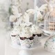 ♥ Cake toppers colombe - Lot de 6 - Décoration de Communion Godsavetheking