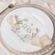 ♥ Serviettes de communion IHS doré- Lot de 12 - Décoration de Communion Godsavetheking